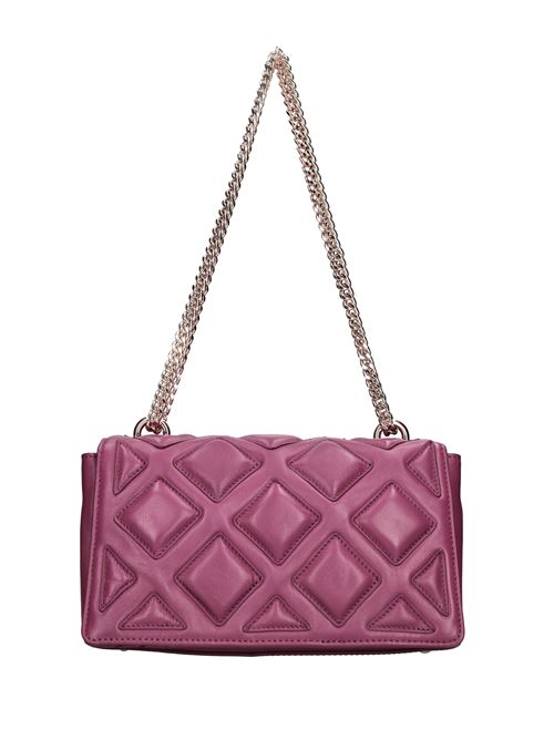 Leather bag LA CARRIE | COSMOS SHOULDER BAGVIOLETTO